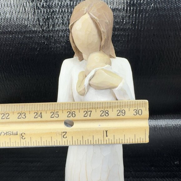 2003 Demdaco Willow Tree 9inch Tall Resin Figurine Angel Of Mine Susan Lordi VTG - Picture 3 of 10